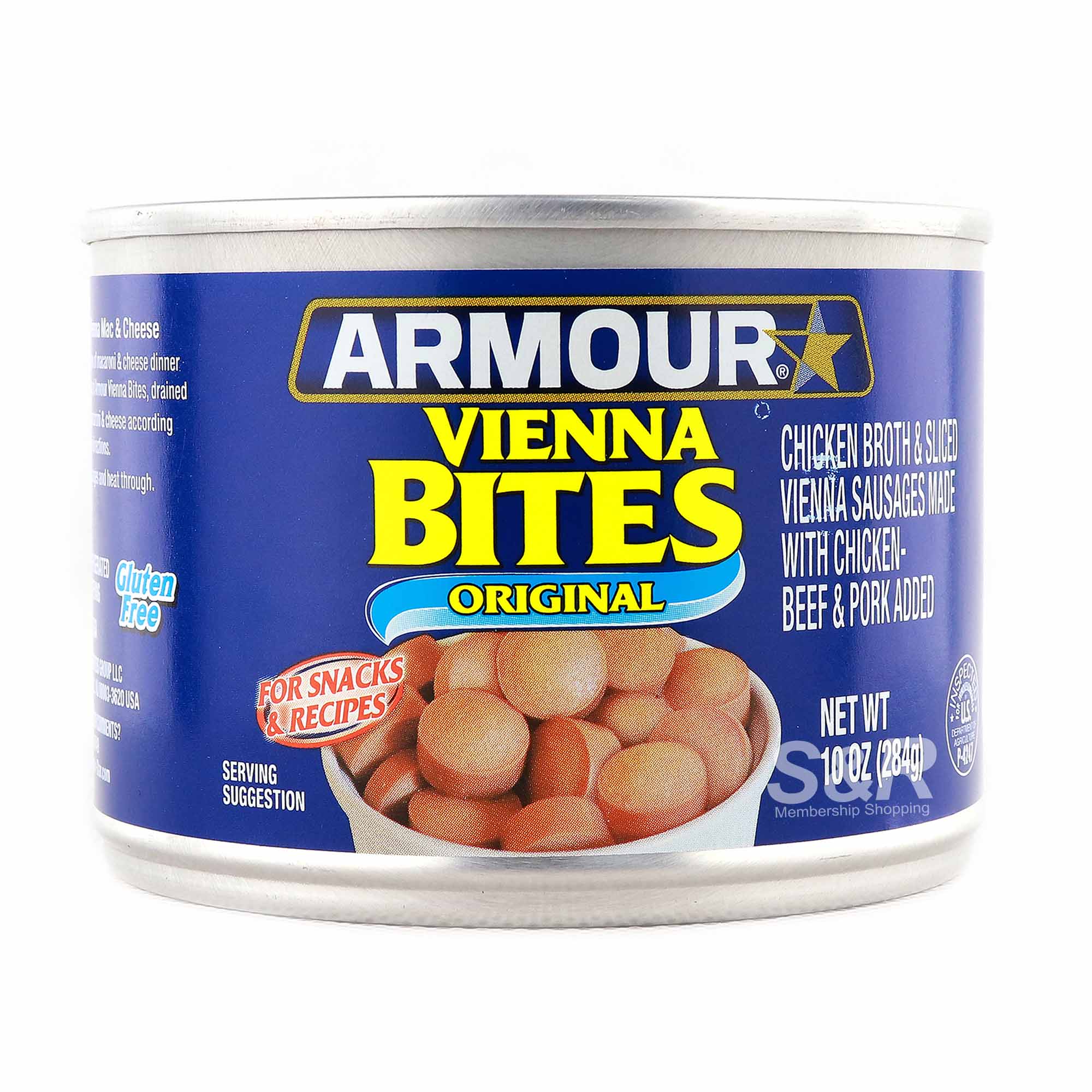 Armour Star Vienna Sausage Bites Original 284g Armour Star Vienna Sausage Bites Original 284g